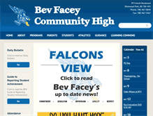 Tablet Screenshot of bevfacey.ca